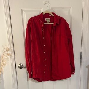 Eddie Bauer Classic Red Shirt